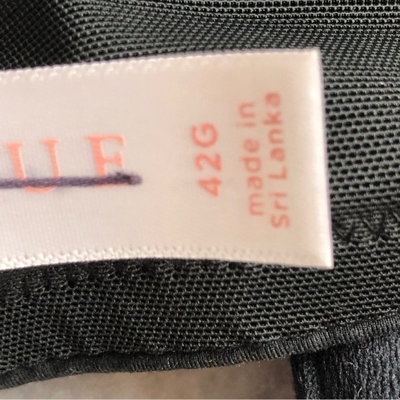 Cacique Lightly Lined Full Coverage Black Size 42G NWOT - Picture 4 of 10